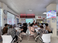 四方埔社区|四方埔社区开展“银龄绘彩・帽上添花” 草帽DIY，长者手作