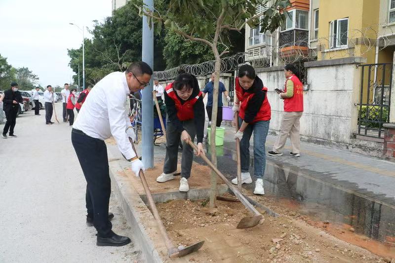 党建引领绿美生态，横岗街道“三定三联