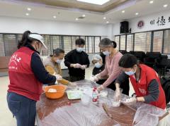 横岗街道怡锦社区开展冬至关爱长者活动