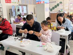 暖在冬至，爱在传递：四方埔社区亲子手作温暖献给社区“守护者”